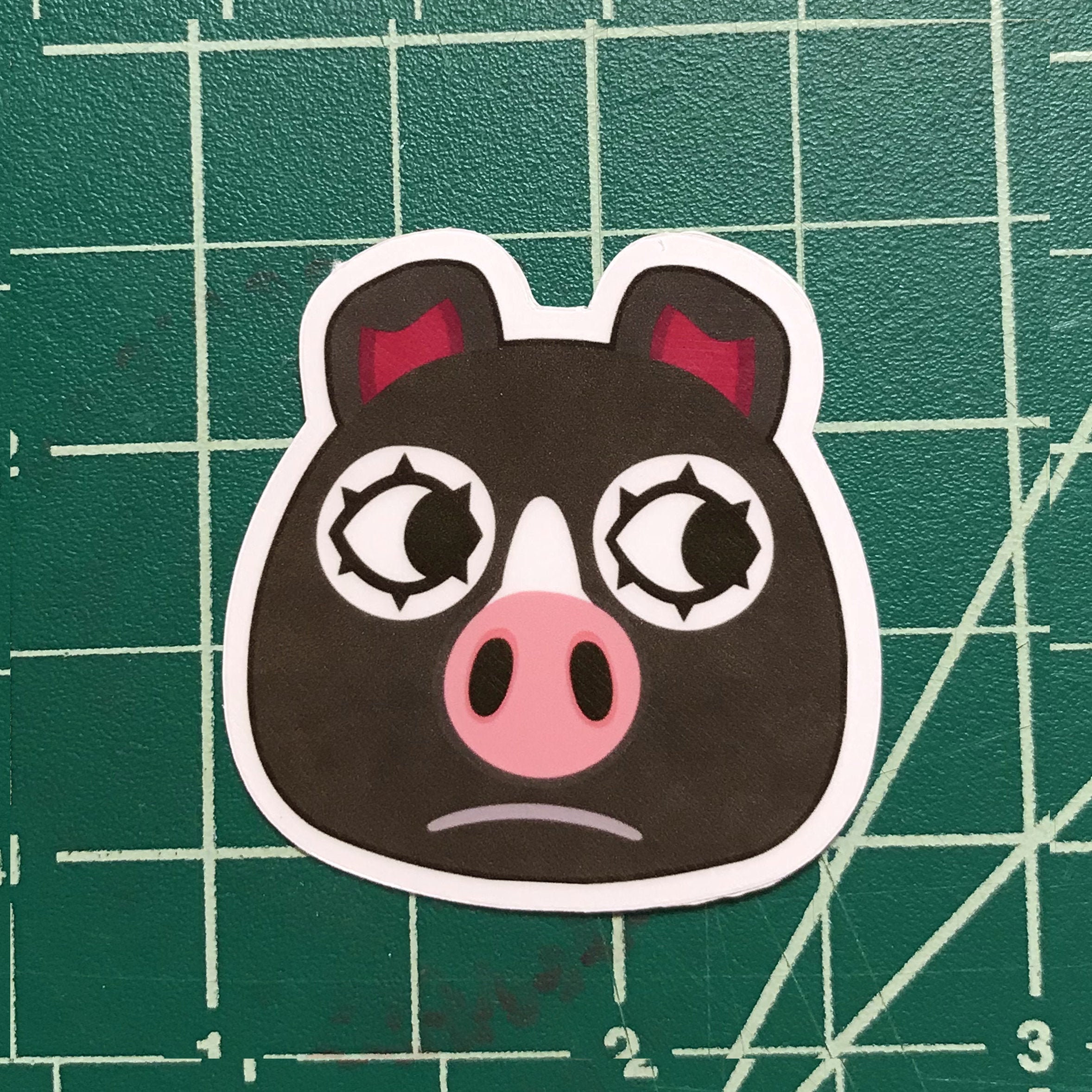 Agnes Animal Crossing Sticker | Etsy