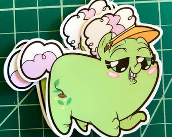 Pony Chubs! Auntie Applesauce Sticker
