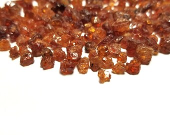 Garnet Spessartite Spessartine Rough Specimen 3mm-6mm (20pcs) ~ BUY 2 GET 1 FREE