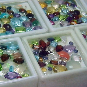 Premium Loose Mixed Gemstone Boxed 20+ Carat Parcel Lot~BUY 2 GET 1 FREE#1457.B