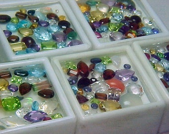 Premium Loose Mixed Gemstone Boxed 20+ Carat Parcel Lot~BUY 2 GET 1 FREE#1457.B