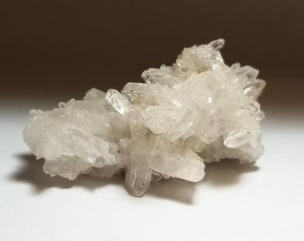 Quartz Clear Cluster Brazilian 2.5"x1.25" Inch 42.95Grams