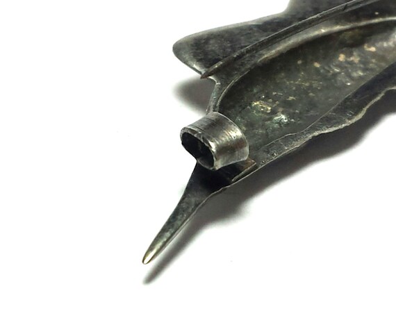 Vintage Mexican Swordfish Sailfish .925 Sterling … - image 3