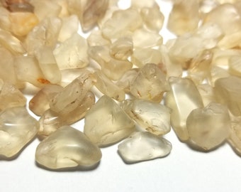 Sunstone Oregon Golden Yellow Clear Champagne Natural Polished Freeform (250ctw/50Gram) ~ BUY 2 GET 1 FREE