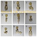 Gold Hair Jewelry, Braid Locs Charms, Afrocentric Hair Accessories,  Dreadlocks Hair Ring,Braid Adornment,Hair Cuff,Adinkra Hair Jewelry, product logo