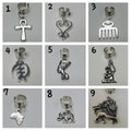 Silver Hair Jewelry, Braid Locs Dread Charms, Adinkra Hair Charms, Afrocentric Hair Accessories, Braid Beads product logo