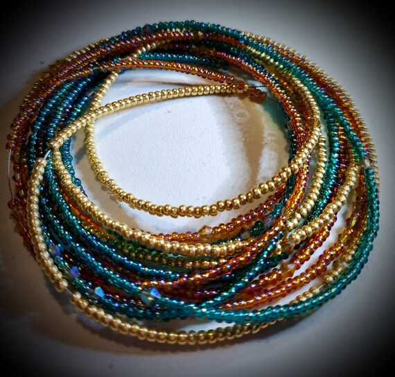 Two-Tone Waistbeads sold individually or set of 2