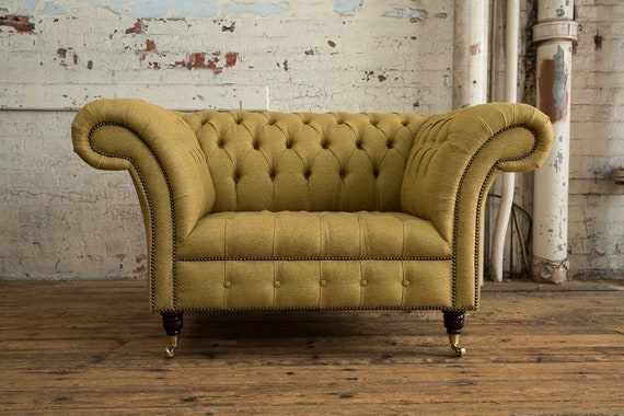 Mustard snuggle online chair
