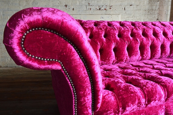 Pink couch with diamonds online