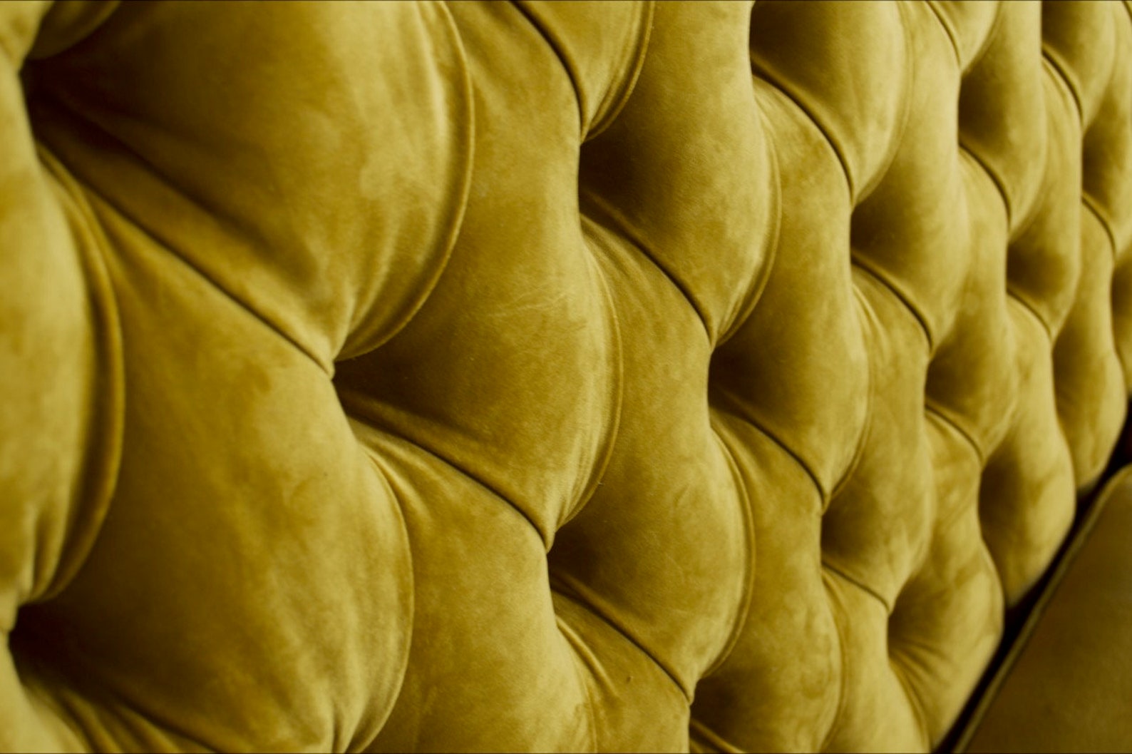 British Handmade Mustard Velvet 3 Seater High Back Chesterfield Sofa - Etsy