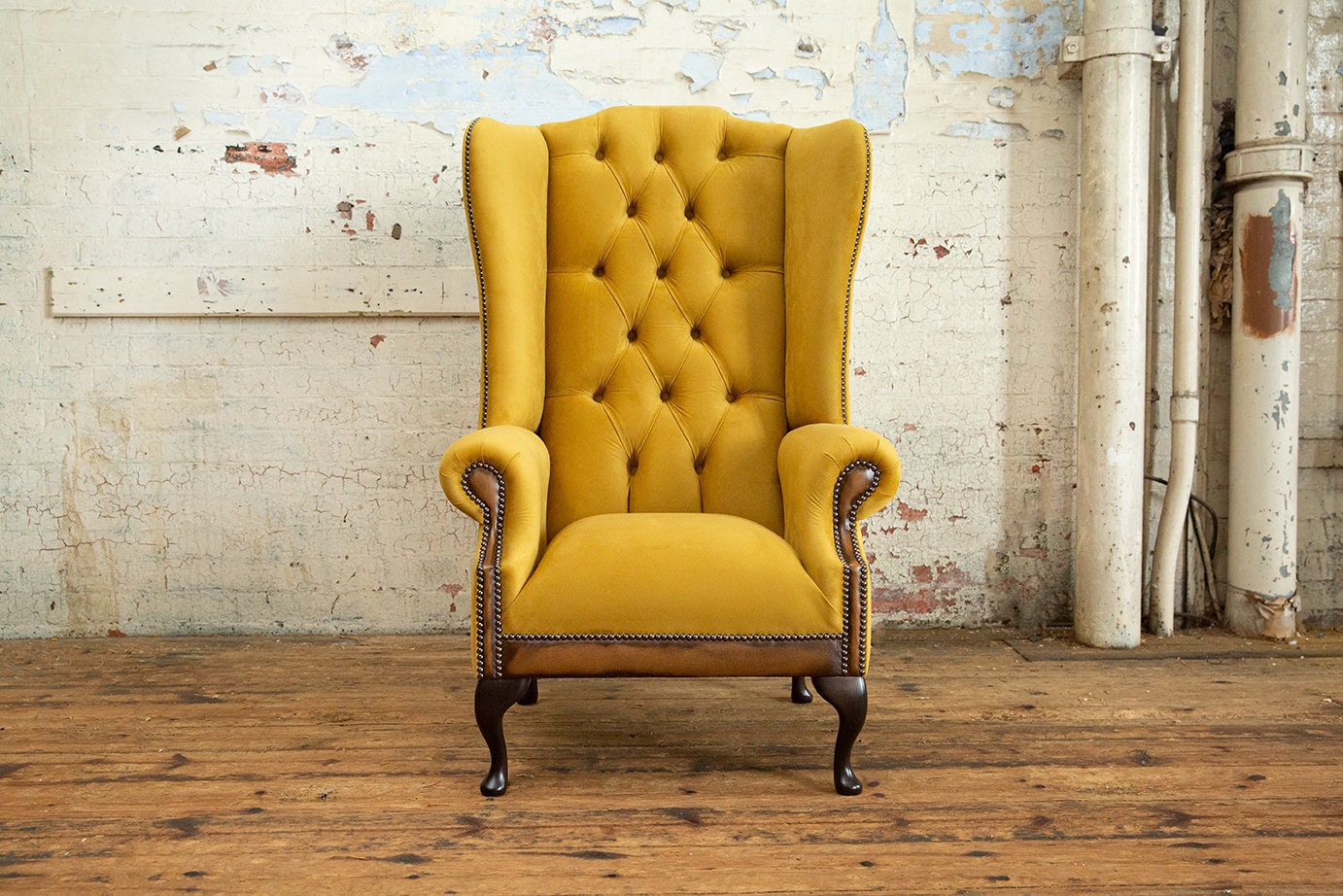 Mustard gold chair deals