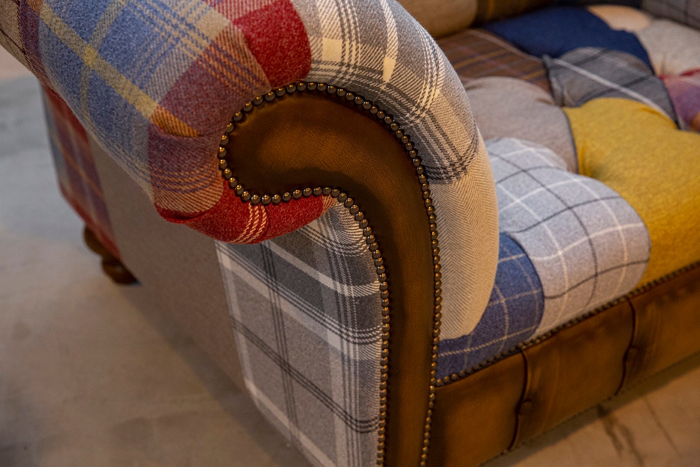 Patchwork cuddle chair new arrivals