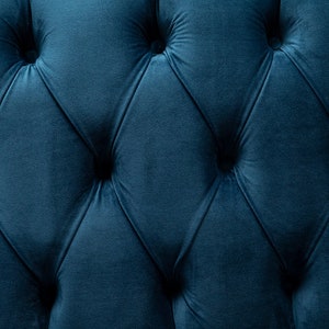 Handmade 3 Seater Ocean Navy Blue Velvet Chesterfield Sofa - Etsy UK