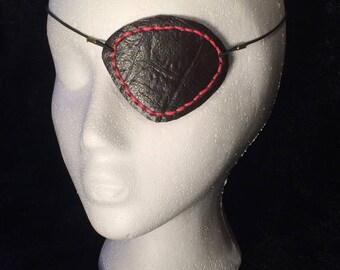 Handmade Leather Eyepatch.