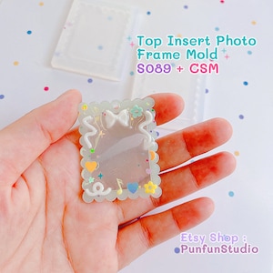 S089 + CSM Top Insert Fotorahmenform / Fotorahmenform / Silikonform