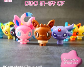 DDD 51 -59 CF / Complete Figurine / Resin Figurine / Free Base 3.5 x 3.5 cm