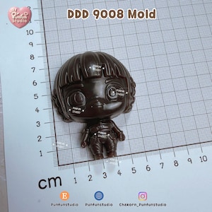 DDD 88-90, 8808-9008, 139-140 Form / Bitte vor der Bestellung die Größe prüfen / Kpop Hunter / Silikonform / Epoxidharz, Gips, Seife, Kerzenform DDD 9008 Mold