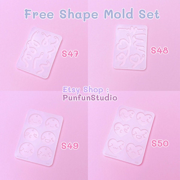 Free Shape Mold S47  Free Shape Mold  Silicone Mold