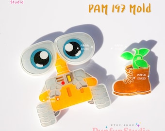 PAM 197 Waste Loader Robot Mold / Painting Anime Mold / Silicone Mold