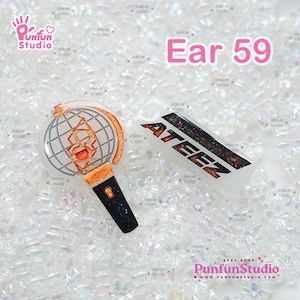 Ear 59 Ateez Mold / K-POP / Earring Mold / UV Resin Mold / Silicone Mold