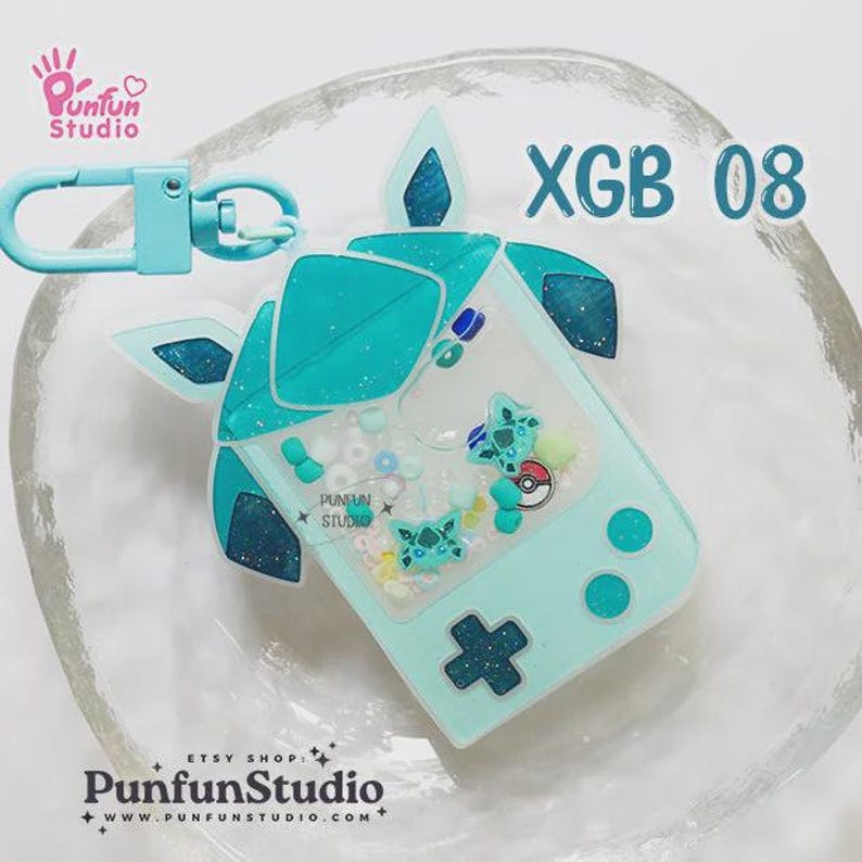 XGB 01-09 Mold Set / Eev Evo x Game Boy Shaker Mold / Free 3 CSM XGB Molds / Pokemold / Silicone Mold XGB 08 Glace Mold