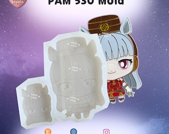 Molde PAM 530 Gold Shi / Molde para pintura de anime / Silicona