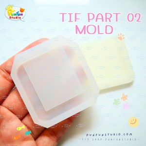 Molde TIF Parte 02/Sem Gancho/Para Moldes TIF 01-08/Molde de Silicone