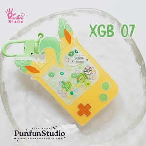 XGB 01-09 Mold Set / Eev Evo x Game Boy Shaker Mold / Free 3 CSM XGB Molds / Pokemold / Silicone Mold XGB 07 Leafe Mold