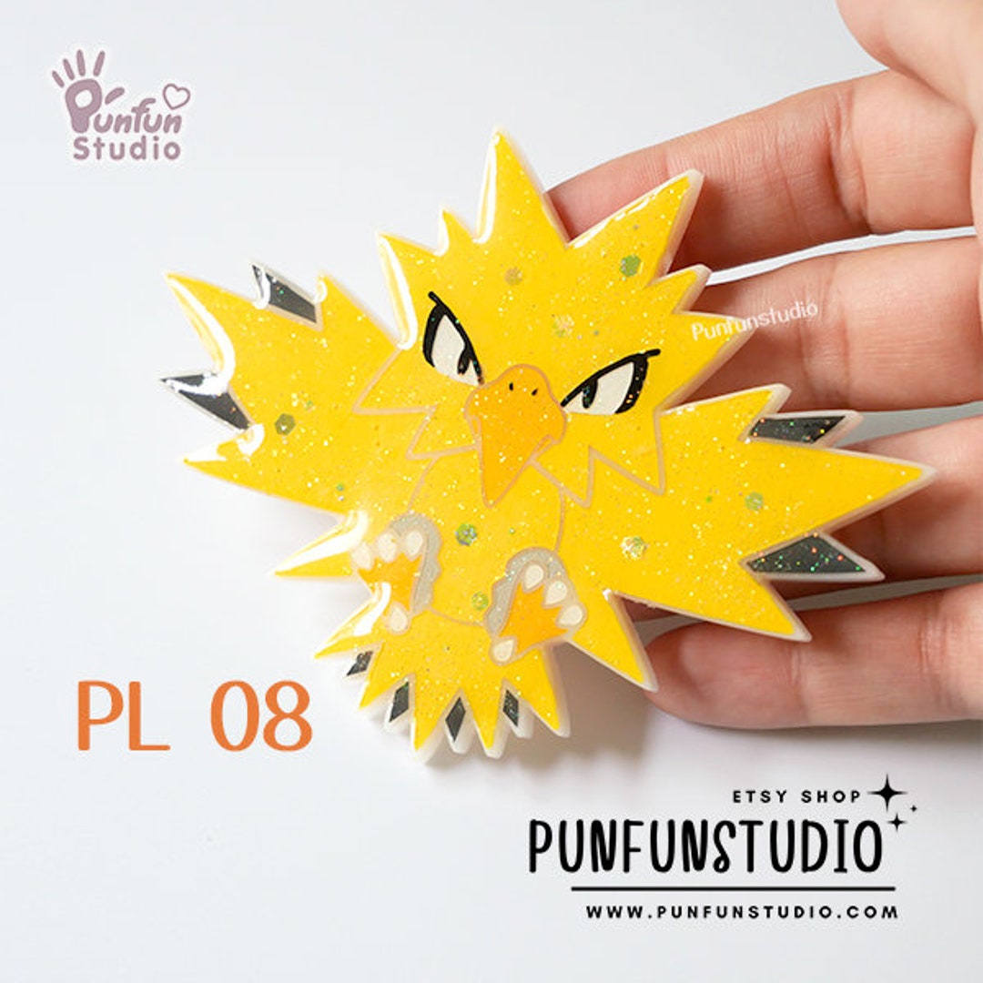 PL 08 Zap Mold / Pokemold / Silicone Mold Etsy