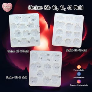 Moule pour embouts Shaker 40, 41, 49 Demon Hotel & Demon Boss / Moule pour embouts Shaker / Moule en résine UV / Moule en silicone