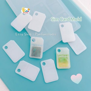 Molde de silicona para tarjeta SIM de Eev Evolutions