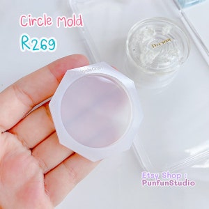 R269 Circle Mold A  / Circle Mold / Silicone Mold