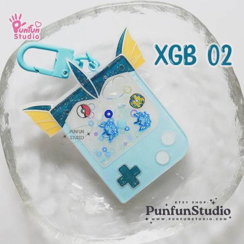 XGB 01-09 Mold Set / Eev Evo x Game Boy Shaker Mold / Free 3 CSM XGB Molds / Pokemold / Silicone Mold XGB 02 Vapore Mold