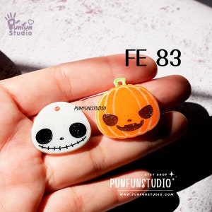 FE 83  Jack & Jack / Face Earring Mold / Silicone Mold/UV Resin Mold