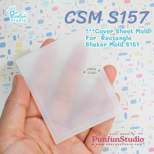 New Shallow Resin Mold Square, Rectangle or Rounded Rectangle Silicone  Resin Molds 