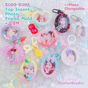 Molde de silicona para marco de fotos con inserto superior S093-S098 + CSM