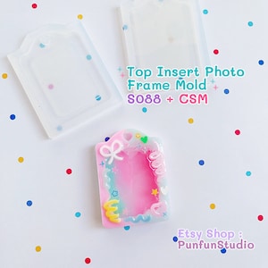 Molde de silicona para marco de fotos con inserción superior S088 + CSM