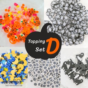 Topping Set D / Halloween  / Mixed toppping