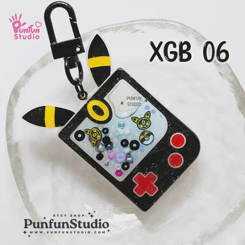 XGB 01-09 Mold Set / Eev Evo x Game Boy Shaker Mold / Free 3 CSM XGB Molds / Pokemold / Silicone Mold XGB 06 Umbre Mold