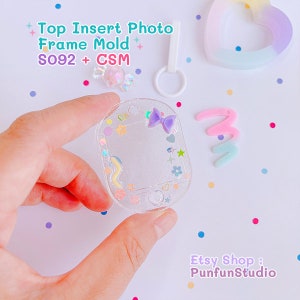 Molde de silicona para marco de fotos con inserción superior S092 + CSM
