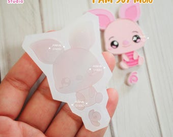 MOLDS  asiパレ　asimocrafts × 38expiore Amazon.com: X-Haibei Cute Animal Tiger Dophin Owl Silicone