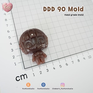 DDD 88-90, 8808-9008, 139-140 Form / Bitte vor der Bestellung die Größe prüfen / Kpop Hunter / Silikonform / Epoxidharz, Gips, Seife, Kerzenform DDD 90 Mold