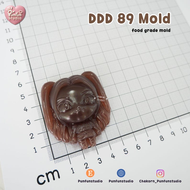 DDD 88-90, 8808-9008, 139-140 Form / Bitte vor der Bestellung die Größe prüfen / Kpop Hunter / Silikonform / Epoxidharz, Gips, Seife, Kerzenform DDD 89 Mold