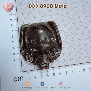 DDD 88-90, 8808-9008, 139-140 Form / Bitte vor der Bestellung die Größe prüfen / Kpop Hunter / Silikonform / Epoxidharz, Gips, Seife, Kerzenform DDD 8908 Mold