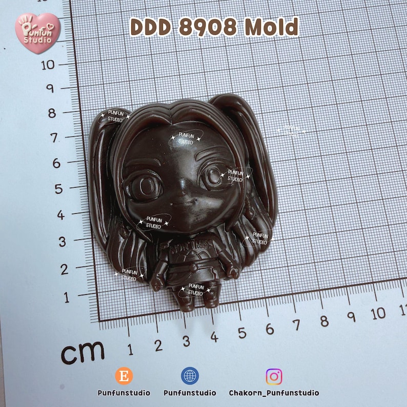 DDD 88-90, 8808-9008, 139-140 Form / Bitte vor der Bestellung die Größe prüfen / Kpop Hunter / Silikonform / Epoxidharz, Gips, Seife, Kerzenform DDD 8908 Mold