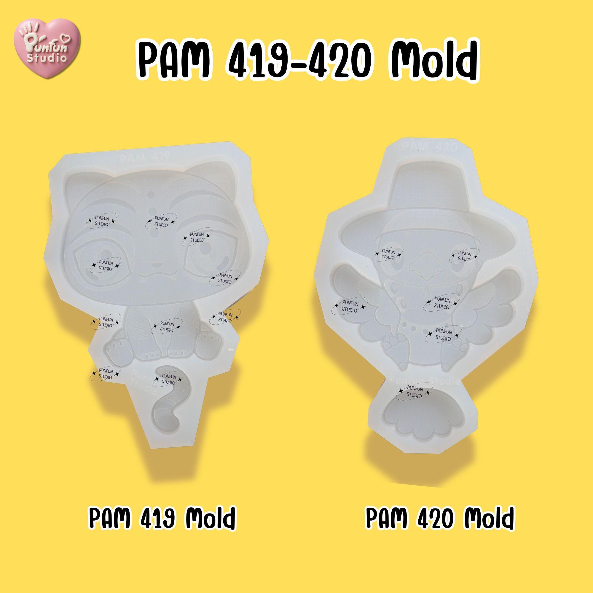 PAM 419-420, 421-428 Molds / Kpop Demon / Painting Anime Mold
