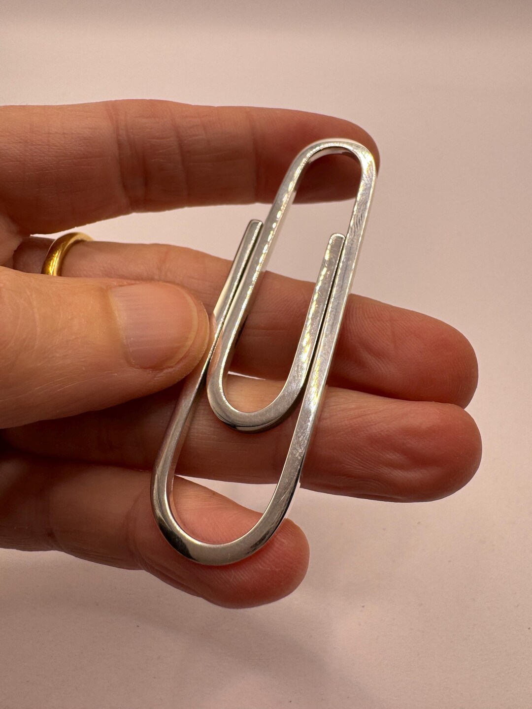 レビュー高評価商品 Paperclip Cash Silver 925 – Clip Money Silver Sterling 小物