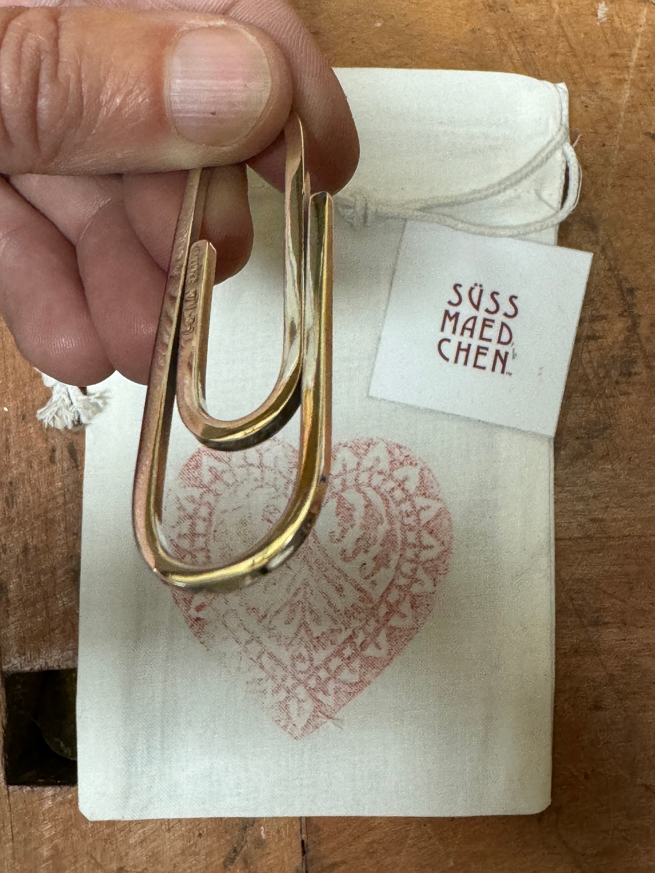 Paperclip Sterling Silver Money Clip – 925 Silver Cash