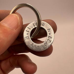 Colgante personalizado con coordenadas, llavero de acero inoxidable, coordenadas, anillo personalizado, GEO, lugar favorito, regalo, hogar, hombre, dirección