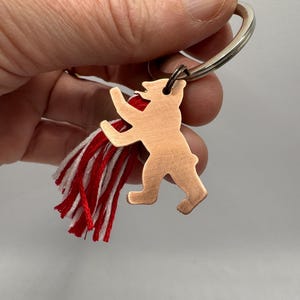 Berlin Bear Keychain Souvenir Personalized City Gift Berlin Love Handmade in Germany Travel Europe Moving gift Berliner